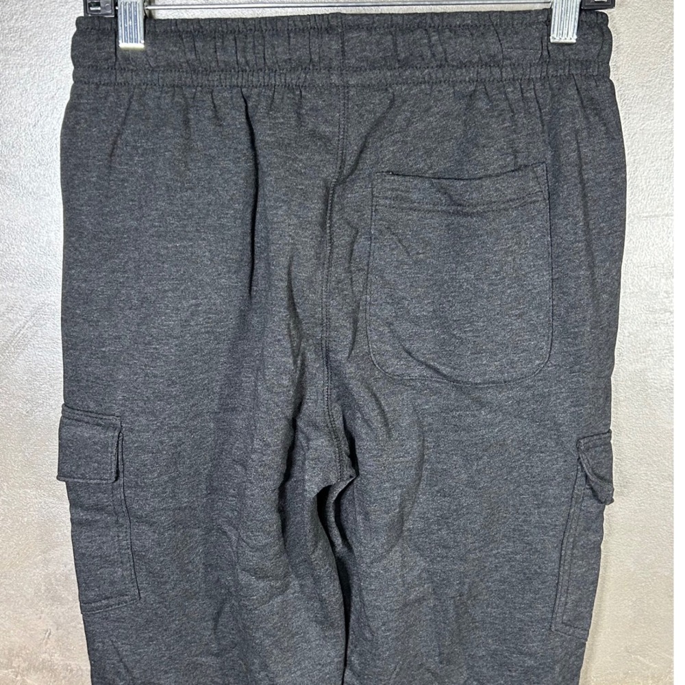 Goodfellow & Co‎ Mens Dark Gray Ultra Soft Fleece Cargo Jogger Pants Size XS NWT - Picture 11 of 11